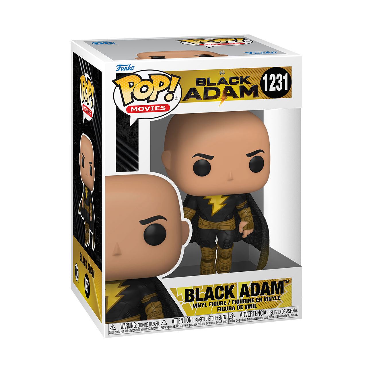 Black Adam POP! Movies Vinyl Figure Black Adam (Flying) 9cm