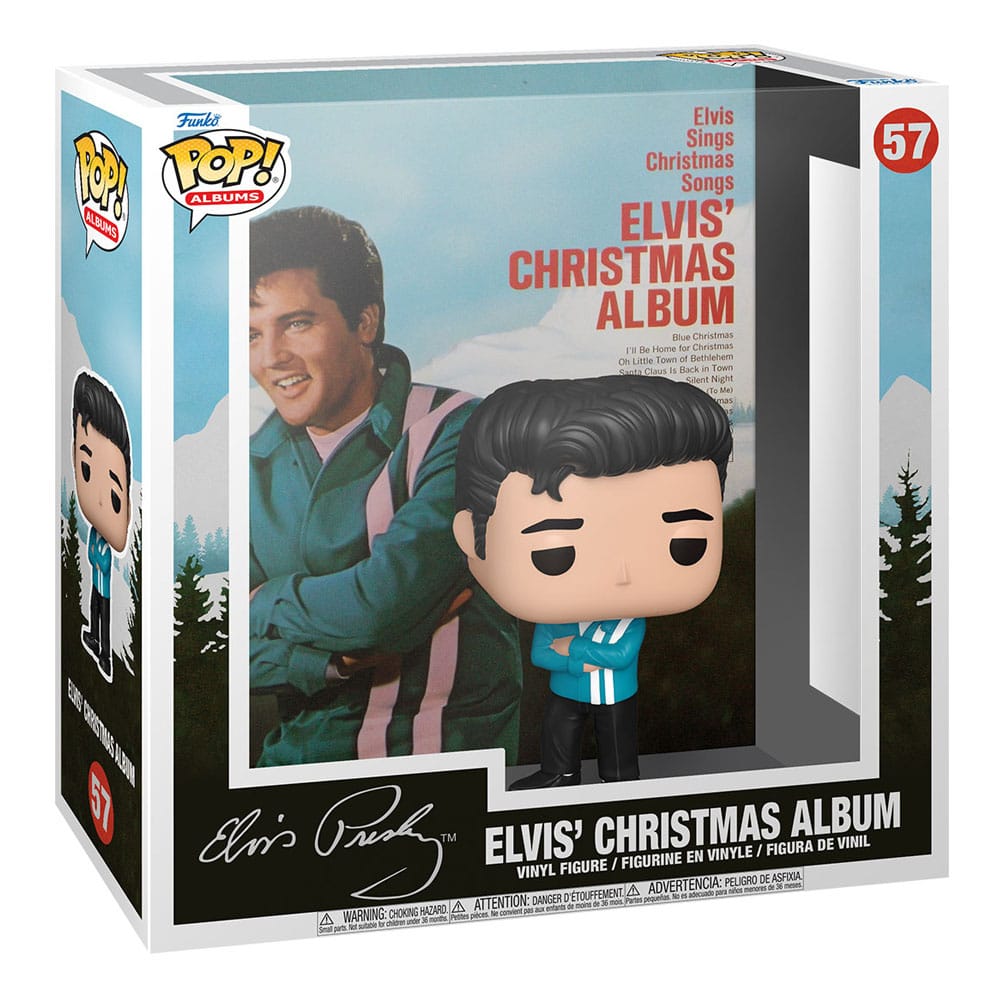 Elvis Presley POP! Albums Vinyl Figure Elvis X-Mas Album 9cm