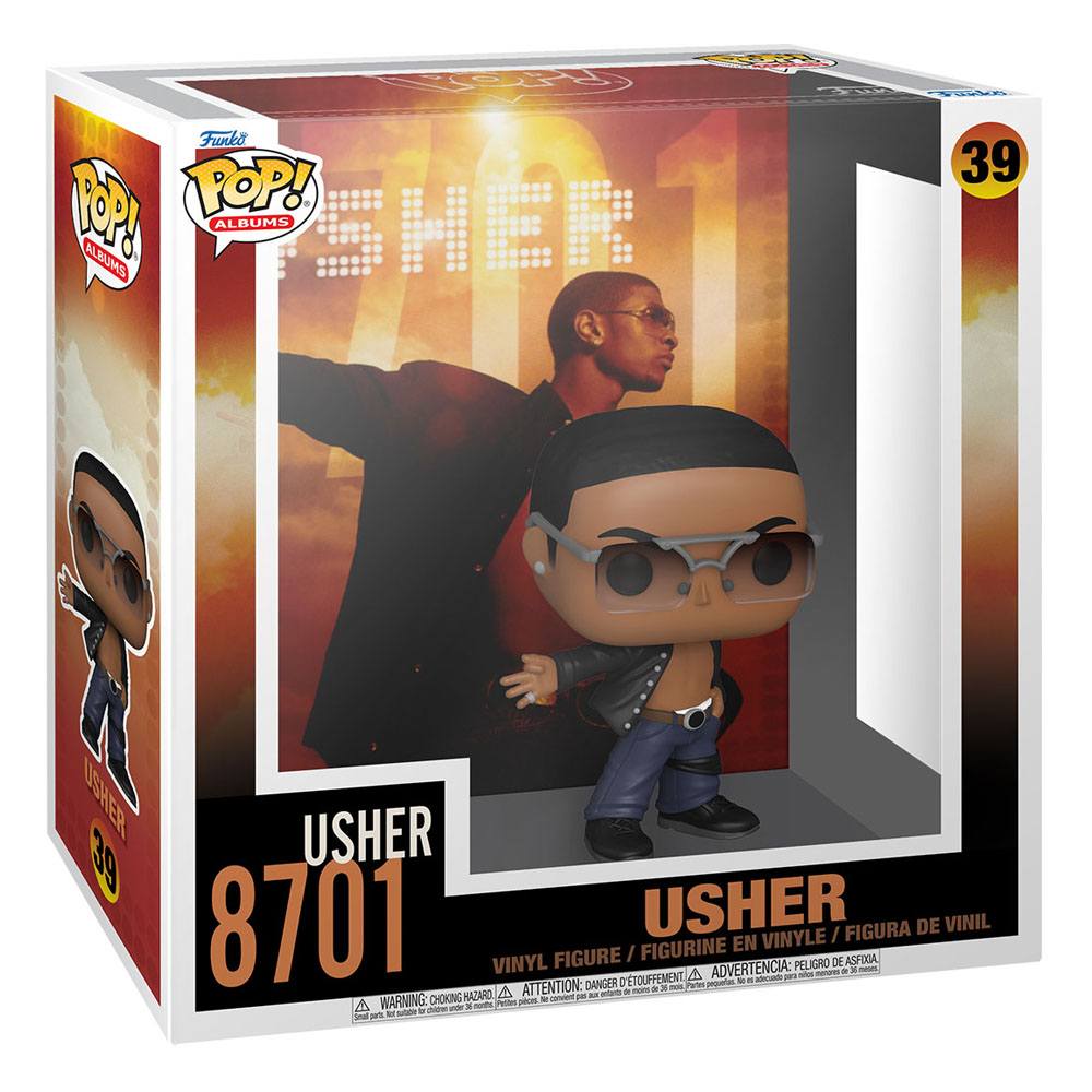 Usher POP! Albums Vinyl Figure 8701 9cm