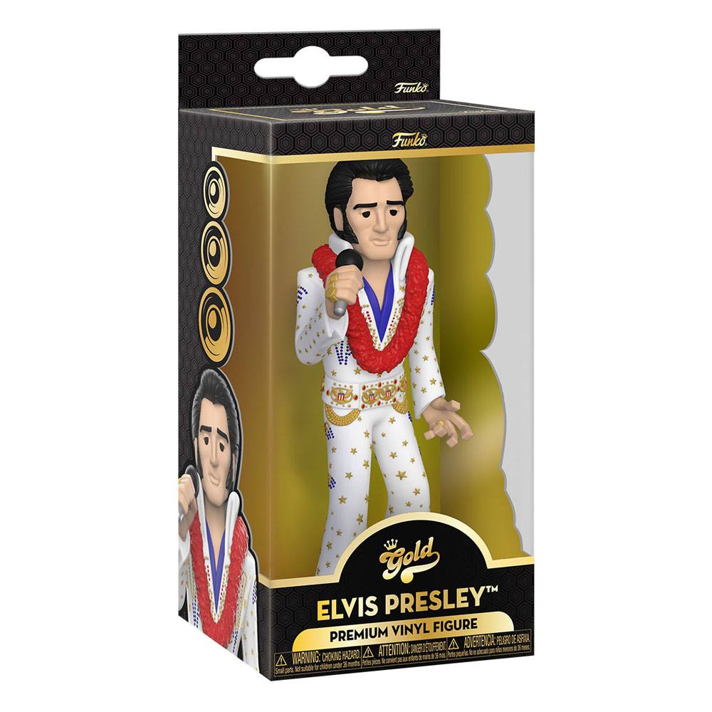 Elvis Vinyl Gold Figure 13cm