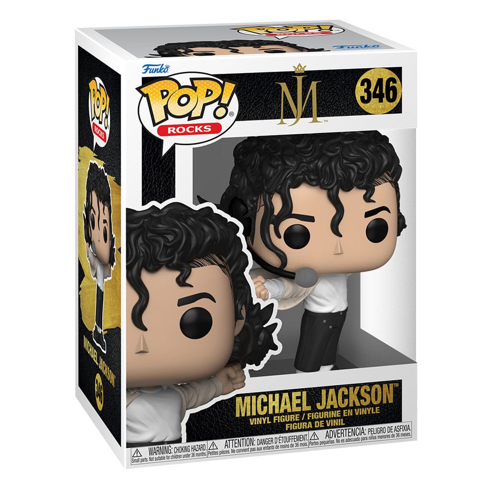 Michael Jackson POP! Rocks Vinyl Figure Superbowl 9cm
