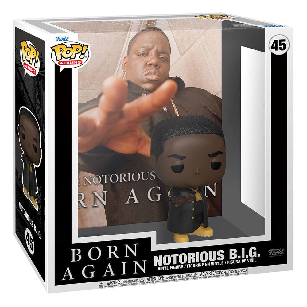 Notorious B.I.G. POP! Albums Vinyl Figure Biggie Smalls - Born Again 9cm