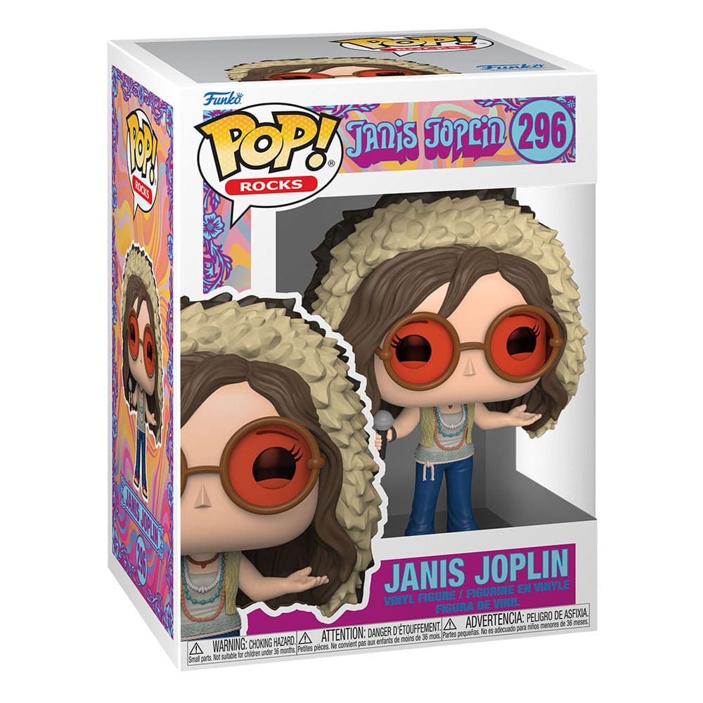 Janis Joplin POP! Rocks Vinyl Figure 9cm