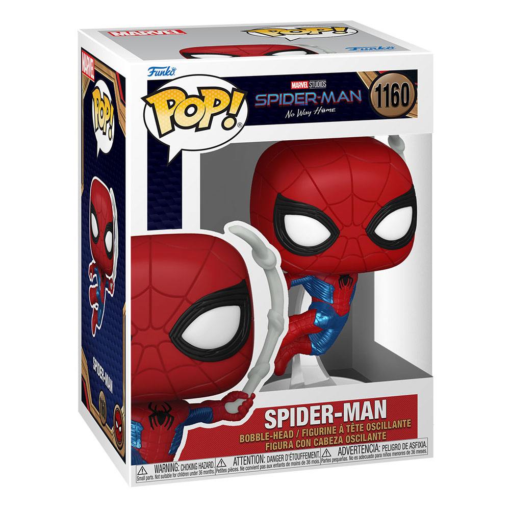 Spider-Man: No Way Home POP! Marvel Vinyl Figure Spider-Man Finale suit 9cm