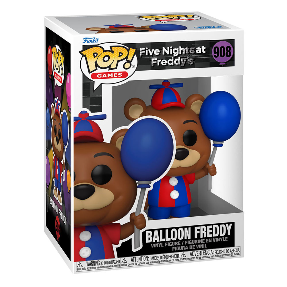 Five Nights at Freddy's Security Breach POP! Games Vinyl Figure Balloon Freddy 9cm