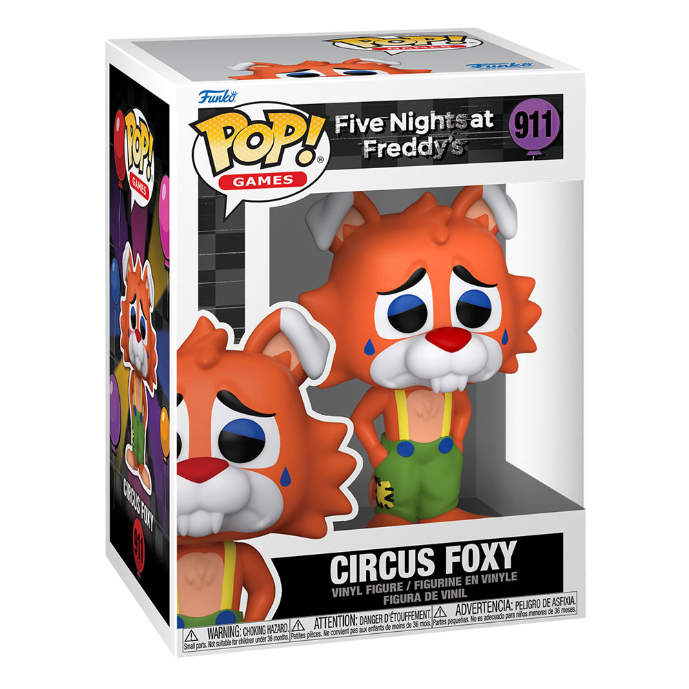 Five Nights at Freddy's Security Breach POP! Games Vinyl Figure Circus Foxy 9cm