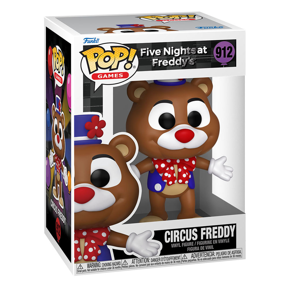 Five Nights at Freddy's Security Breach POP! Games Vinyl Figure Circus Freddy 9cm