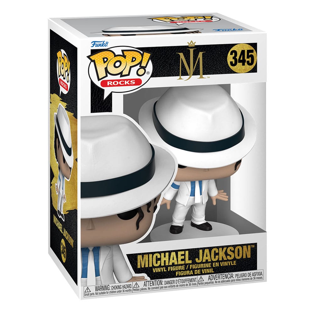 Michael Jackson POP! Rocks Vinyl Figure MJ (Smooth Criminal) 9cm