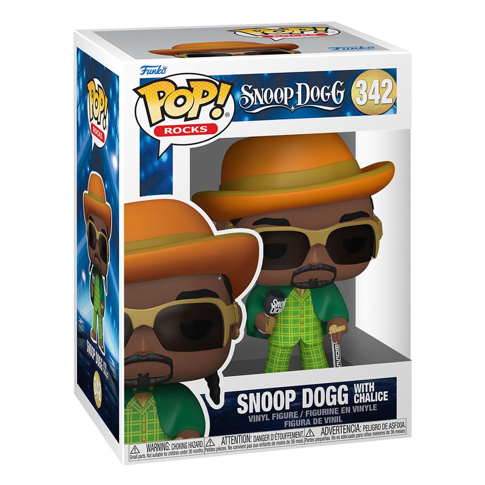 Snoop Dogg POP! Rocks Vinyl Figure Snoop Dogg w/Chalice 9cm