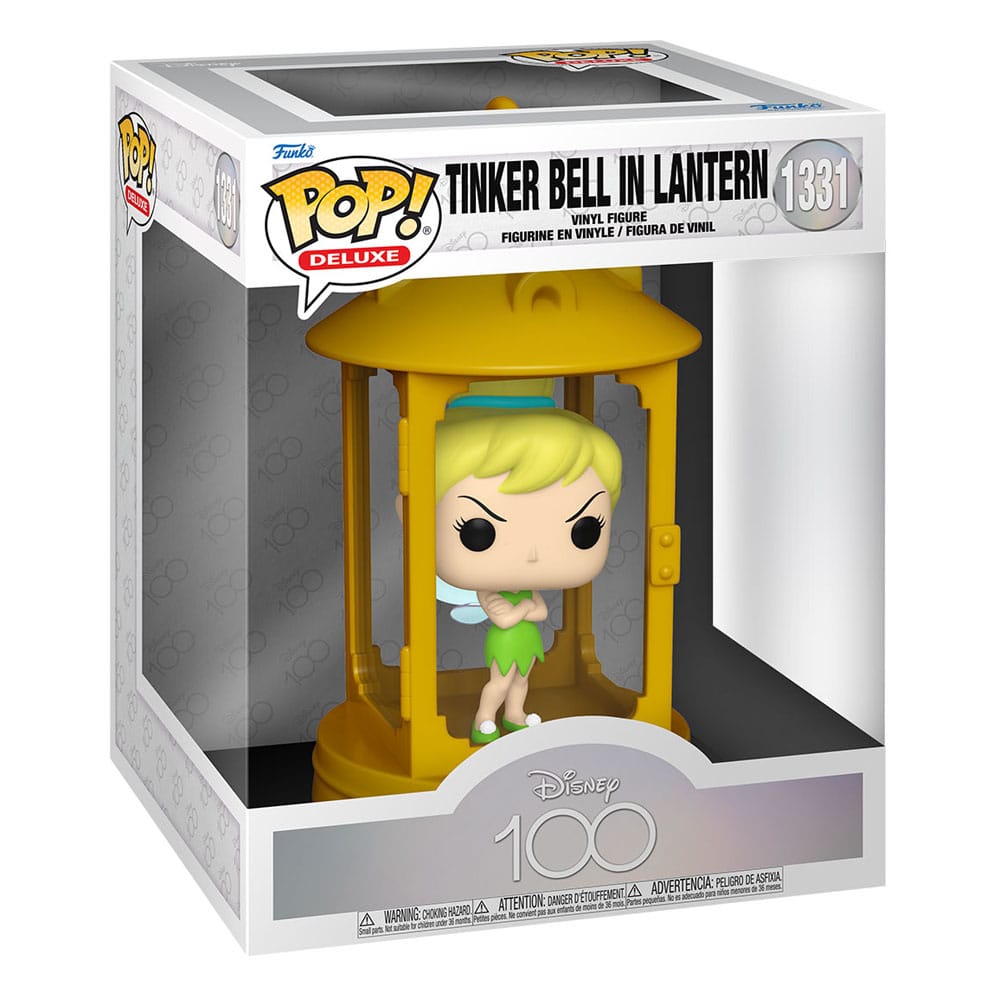 Disney's 100th Anniversary POP! Deluxe Vinyl Figure Peter Pan- Tink Trapped 9cm