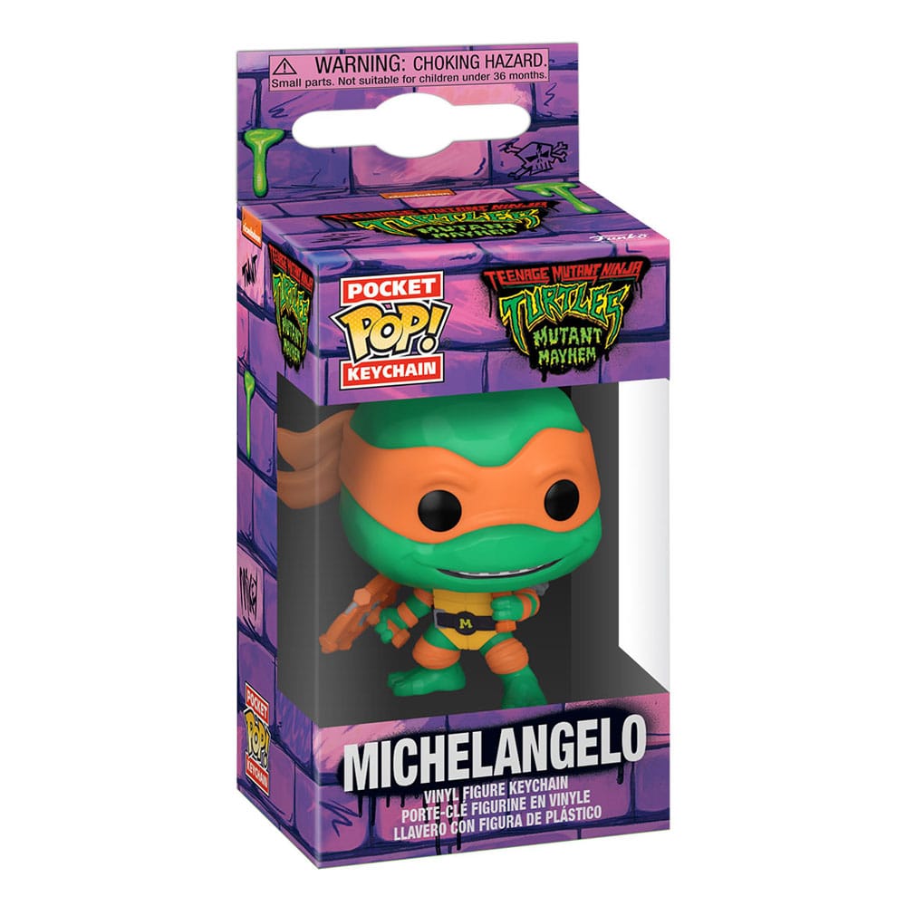 Teenage Mutant Ninja Turtles POP! Vinyl Keychain 4cm Michelangelo