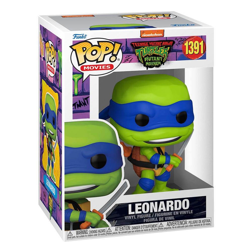 Teenage Mutant Ninja Turtles POP! Movies Vinyl Figure Leonardo 9cm
