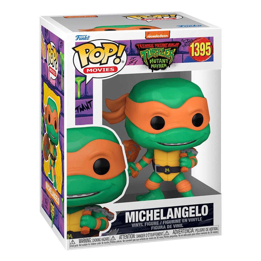 Teenage Mutant Ninja Turtles POP! Movies Vinyl Figure Michelangelo 9cm
