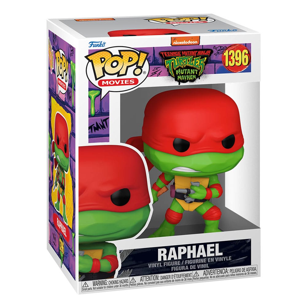 Teenage Mutant Ninja Turtles POP! Movies Vinyl Figure Raphael 9cm