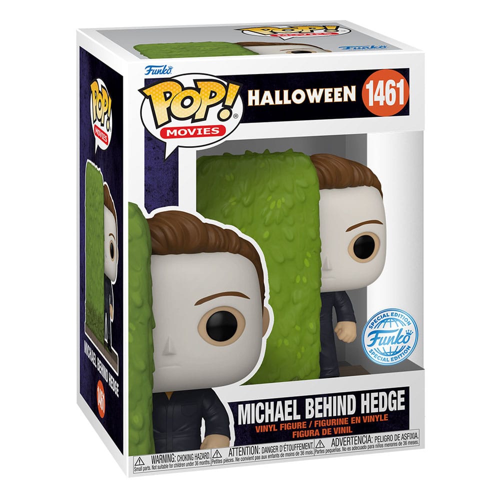 Halloween POP! Movies Vinyl Figure Michael Myers w/Hedge 9cm
