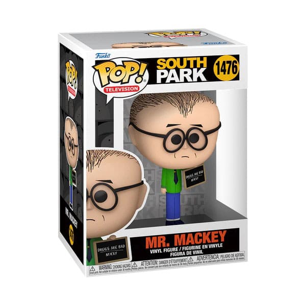 South Park POP! TV Vinyl Figure Mr. Mackey w/Sign 9cm
