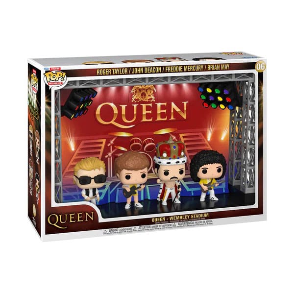 Queen POP Moments Deluxe Vinyl Figures 4-Pack Wembley Stadium*