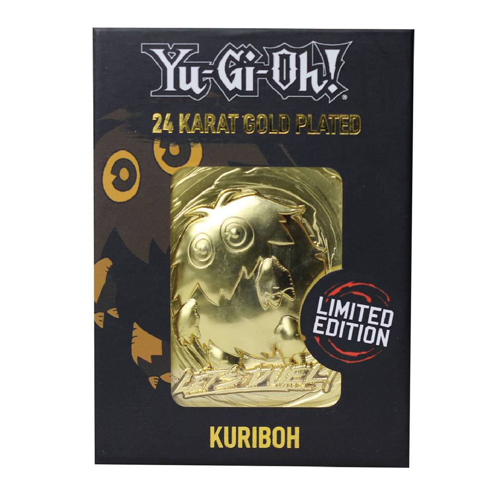 Yu-Gi-Oh! Replica Card Kuriboh (gold plated)*