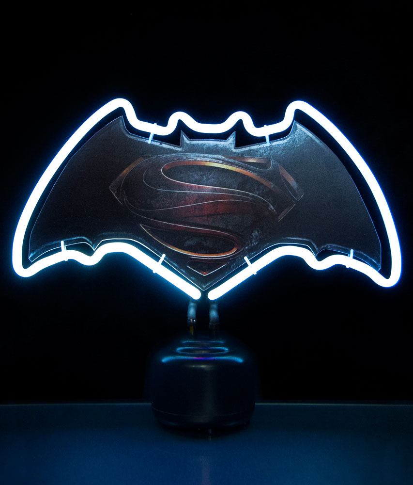 Batman v Superman Neon Light Logo 24 x 30 cm
