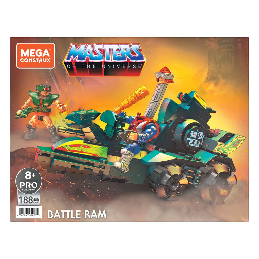Masters of the Universe Mega Construx Probuilders Construction Set Battle Ram