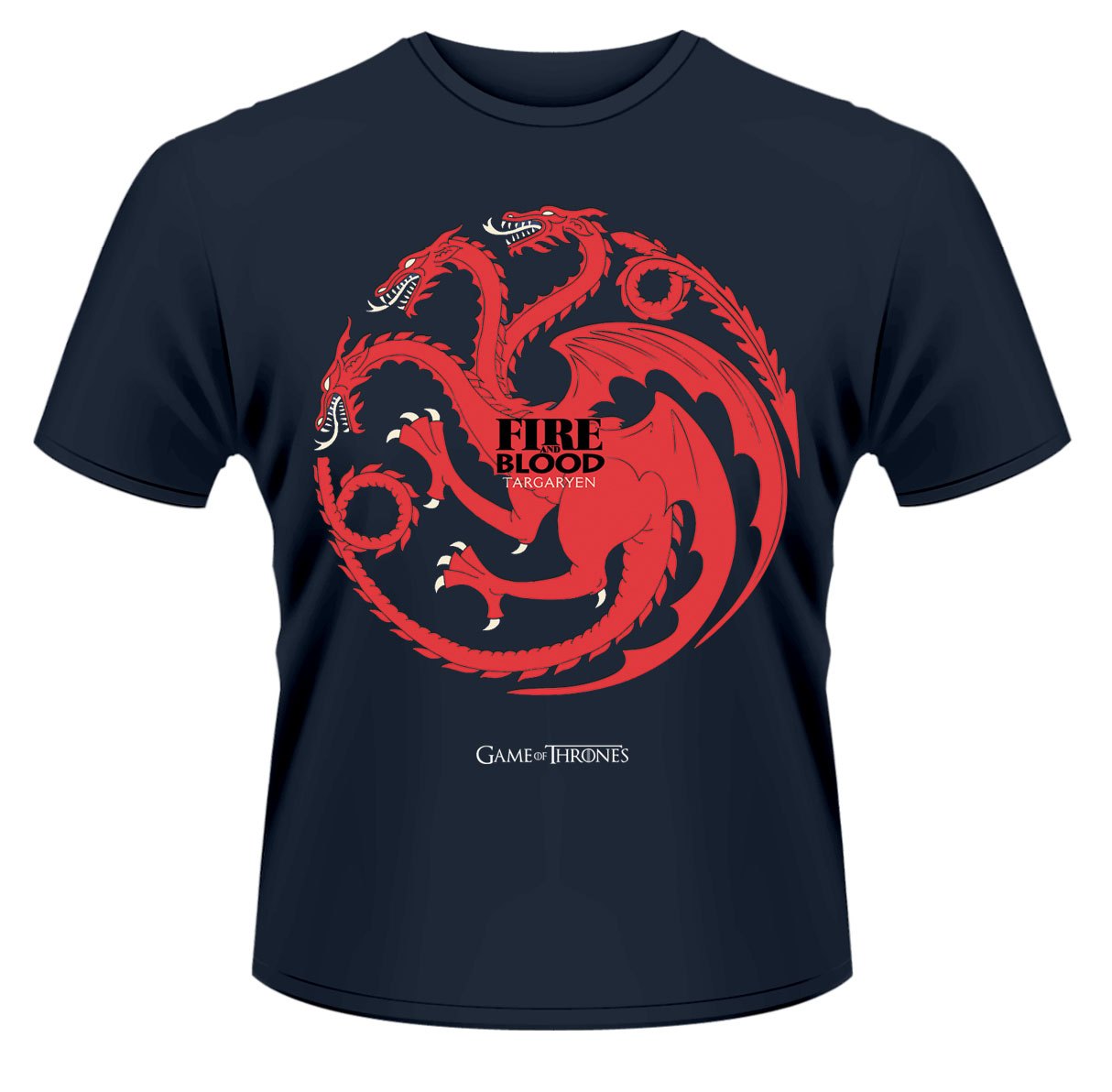 Game of Thrones T-Shirt Fire and Blood size L