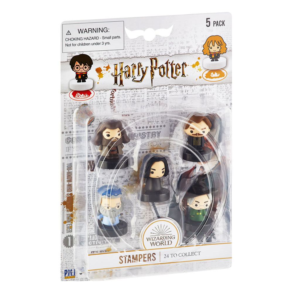 Harry Potter Stamps 5-Pack Wizarding World Set A 4cm set 2